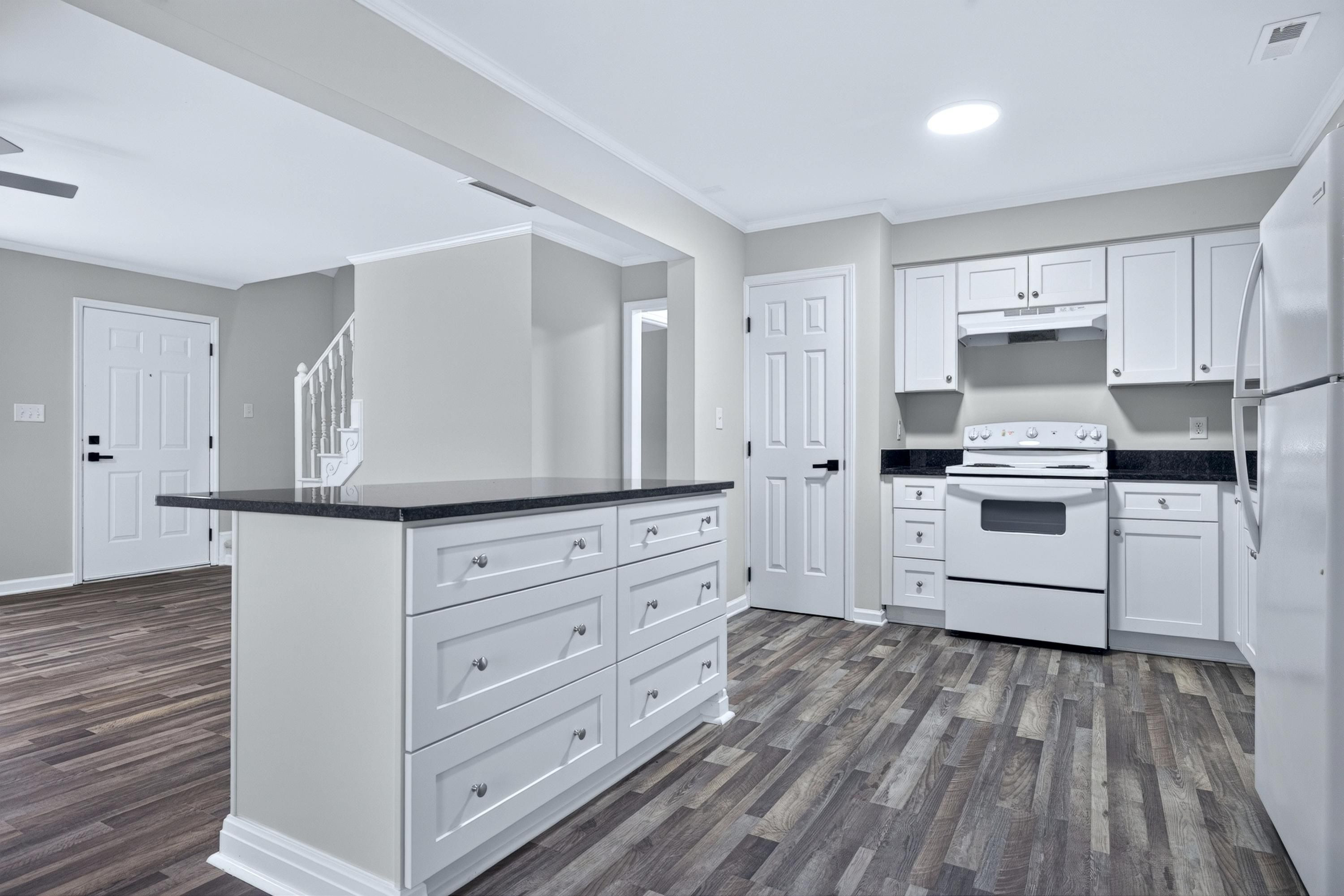 708 Powell Drive, Unit A Raleigh, NC 27606 - Photo 16 of 56 Island with drawers!