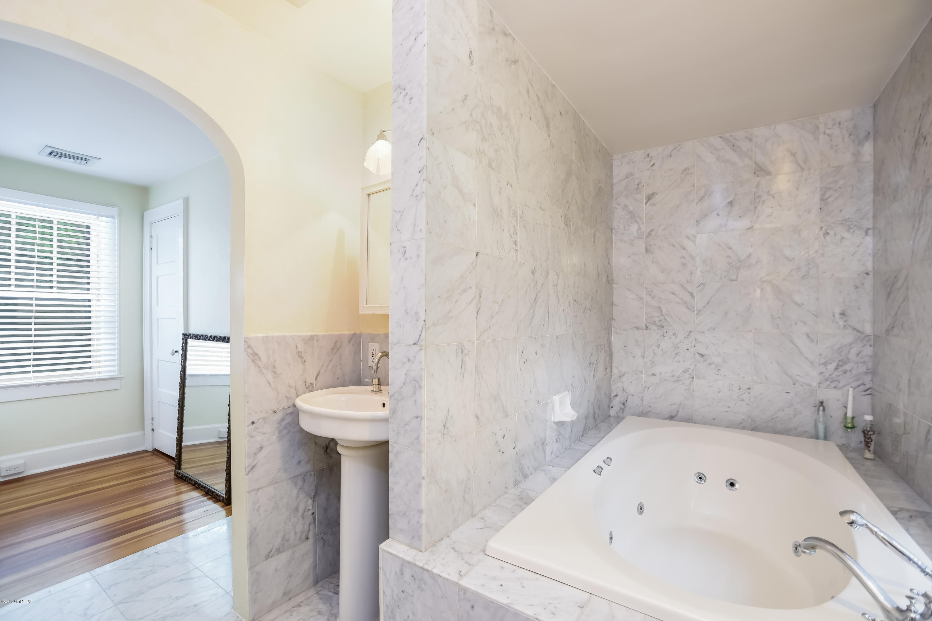 12 Old Post Road Cos Cob, CT 06830 - Photo 21 of 34 a bathroom with a sink a toilet and shower