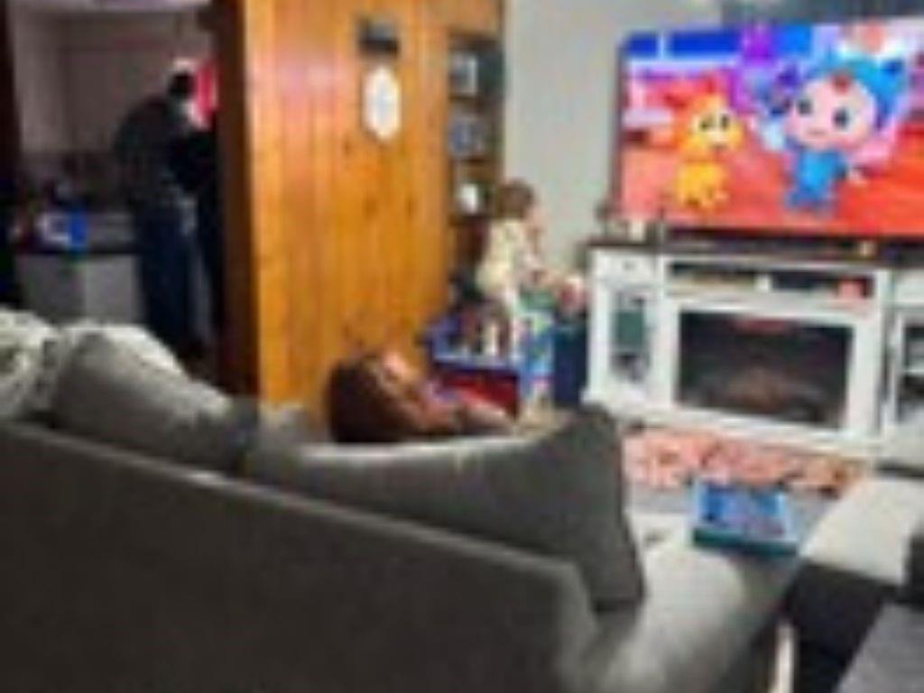1120 Beverly Road McKeesport, PA 15133 - Photo 7 of 12 a living room with furniture and a flat screen tv