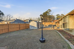 523 North Shore Road Lithonia, GA 30058 - Photo 24 of 26 a view of a backyard