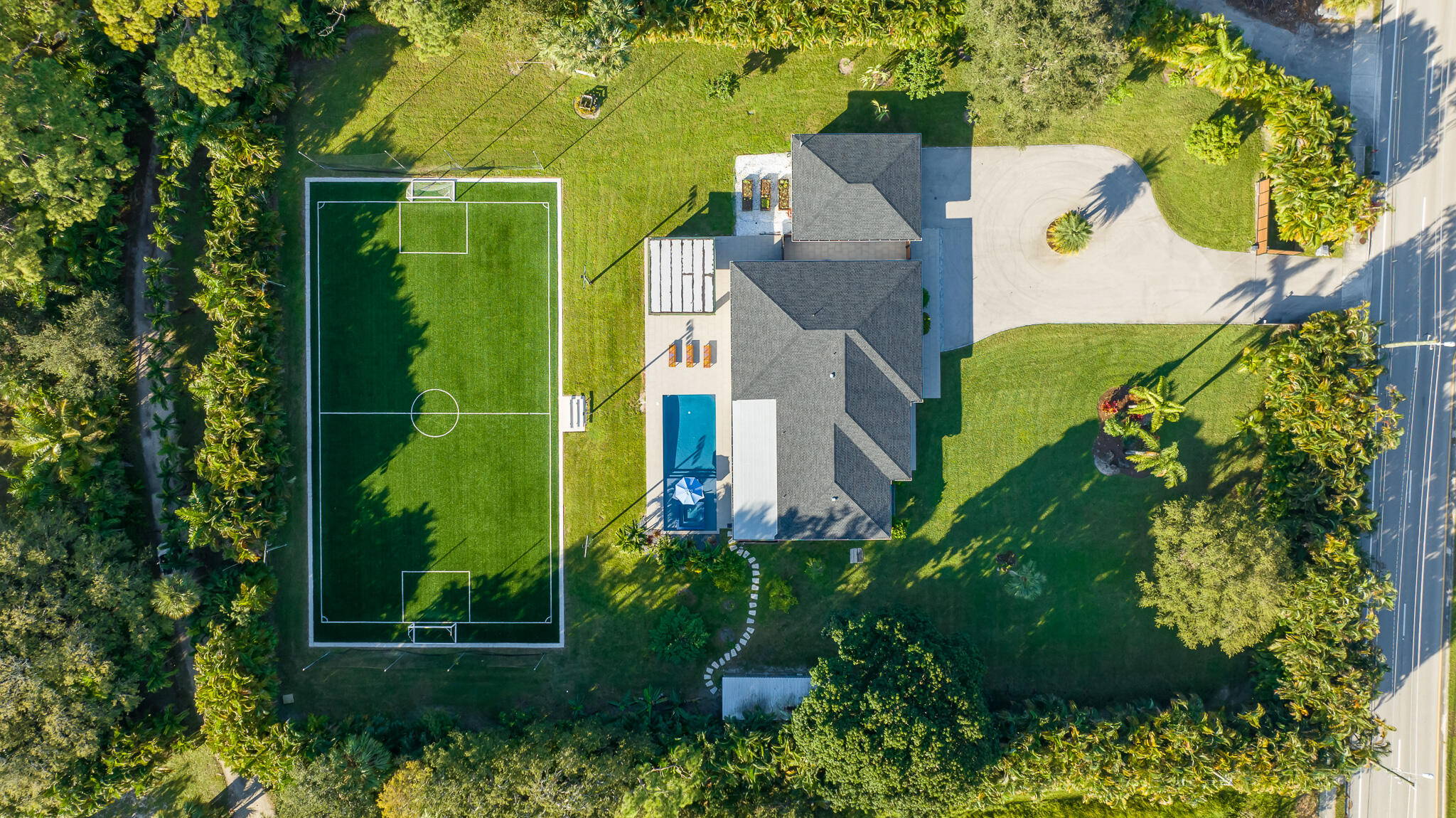 7647 Lawrence Road Boynton Beach, FL 33436 - Photo 4 of 54 Aerial 7
