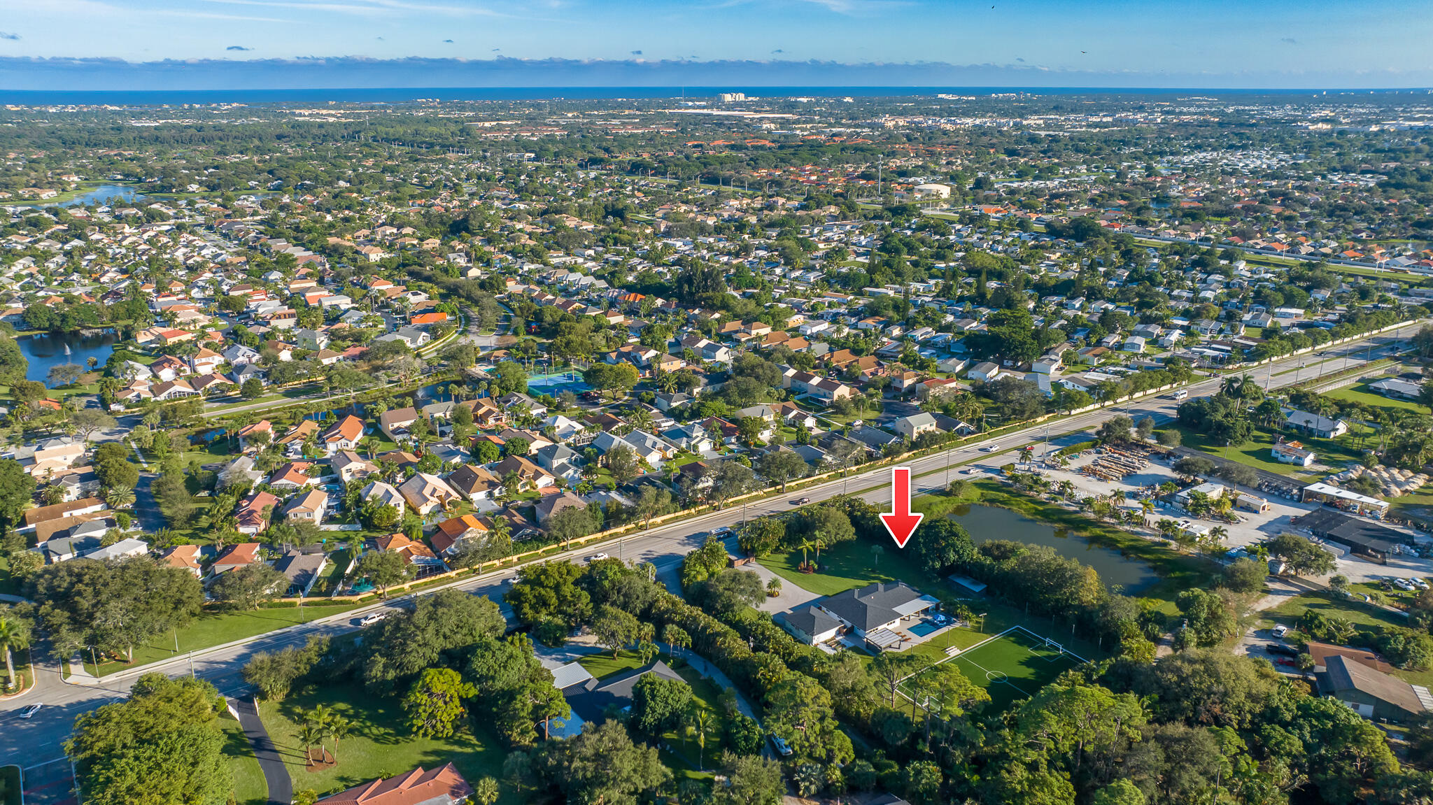 7647 Lawrence Road Boynton Beach, FL 33436 - Photo 5 of 54 Aerial 11