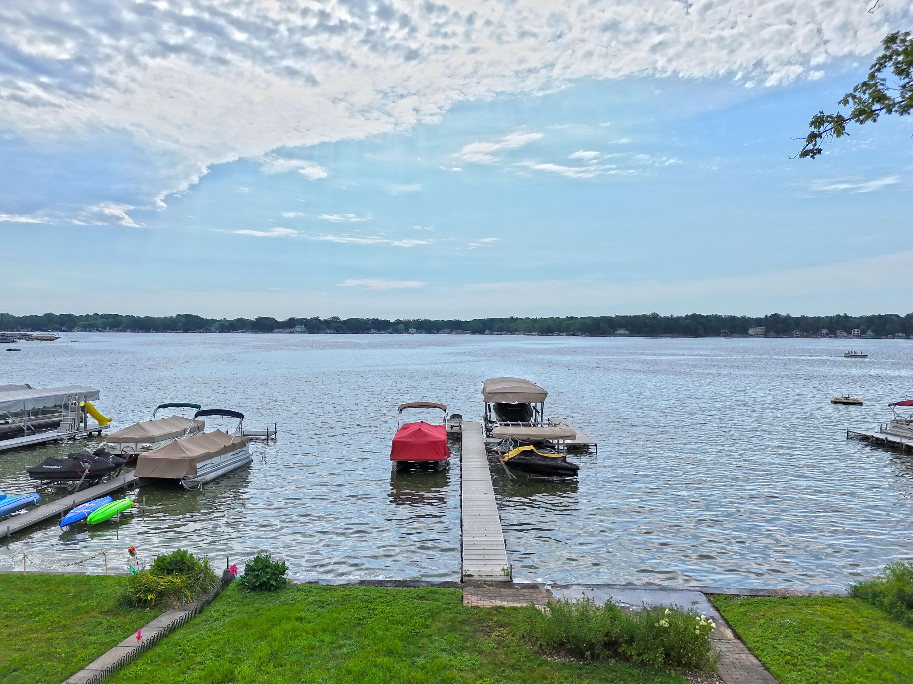 31161 County Line Road Dowagiac, MI 49047 - Photo 2 of 82 View of Lake From Deck..