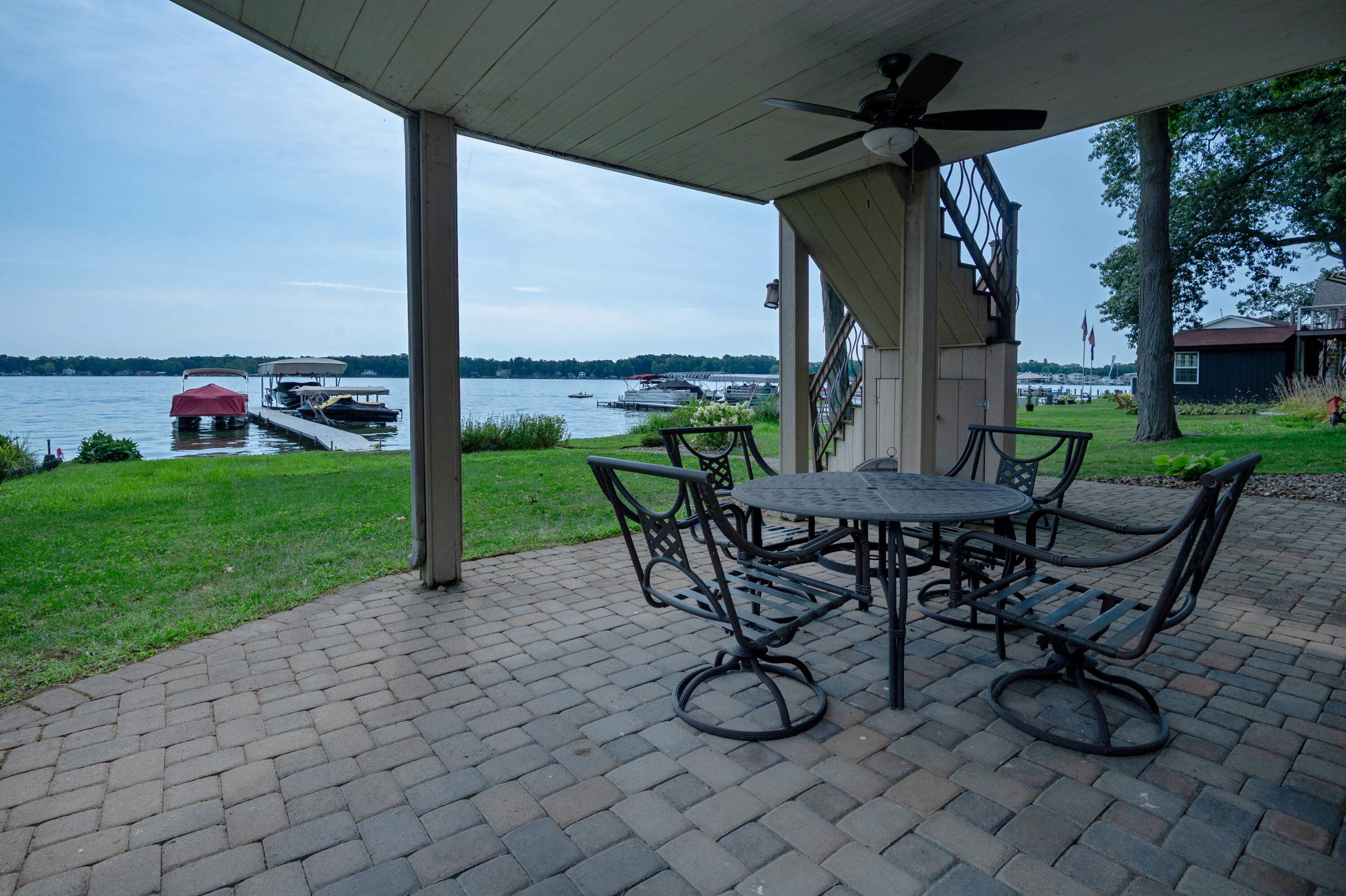 31161 County Line Road Dowagiac, MI 49047 - Photo 71 of 82 Lower Level Patio