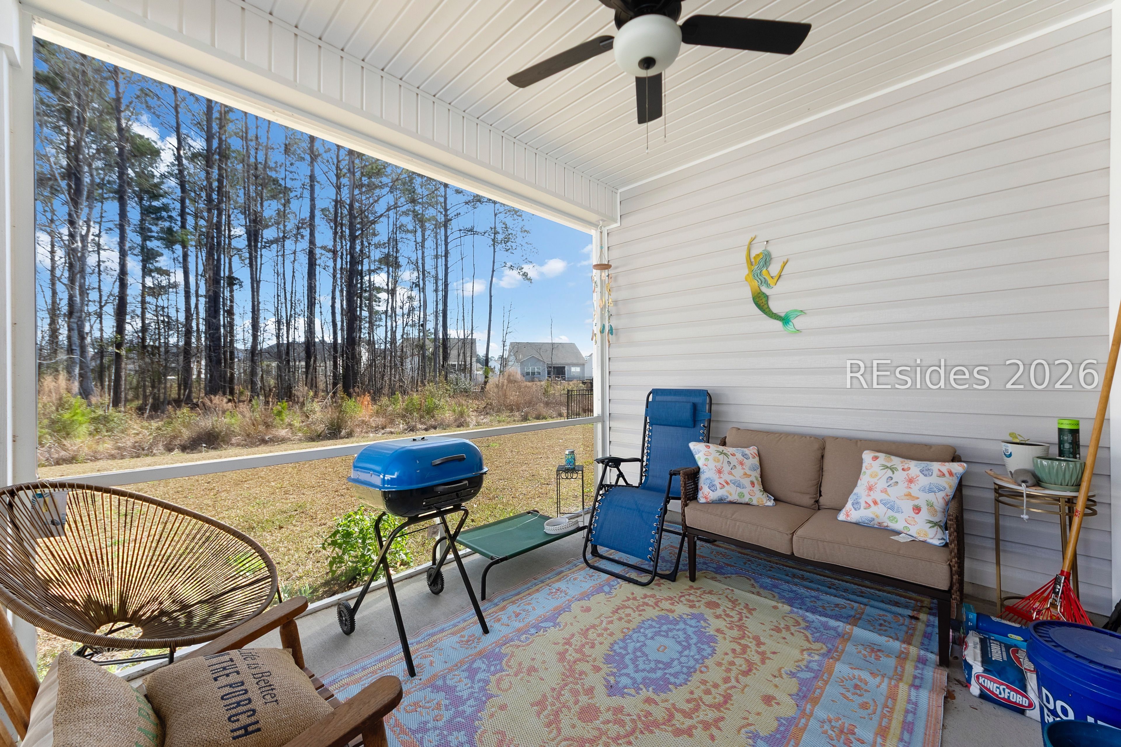 58 Banner Lane Ridgeland, SC 29936 - Photo 23 of 32 Roomy screen porch w/serene view of green space
