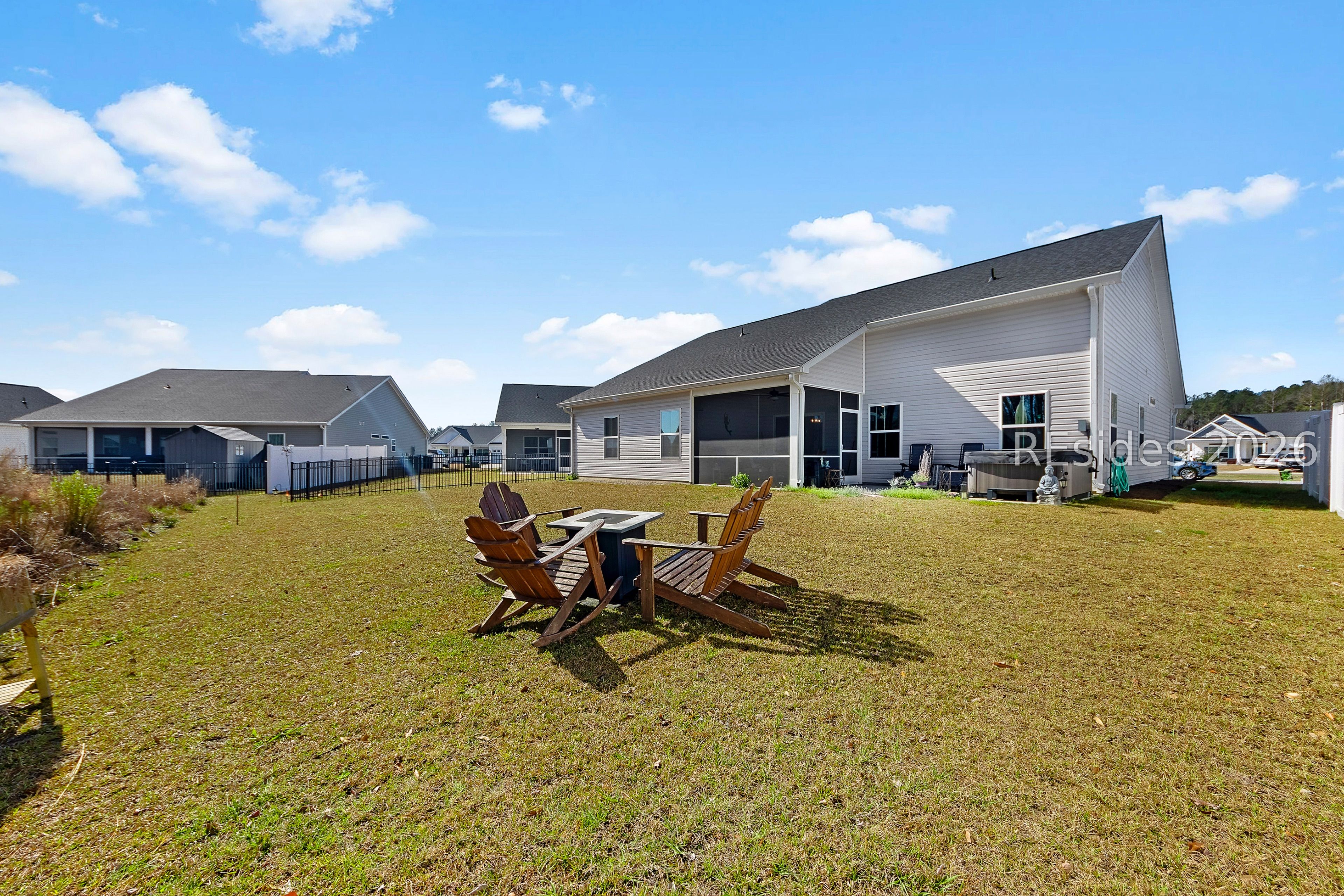 58 Banner Lane Ridgeland, SC 29936 - Photo 24 of 32 Large private backyard- hot tub stays!
