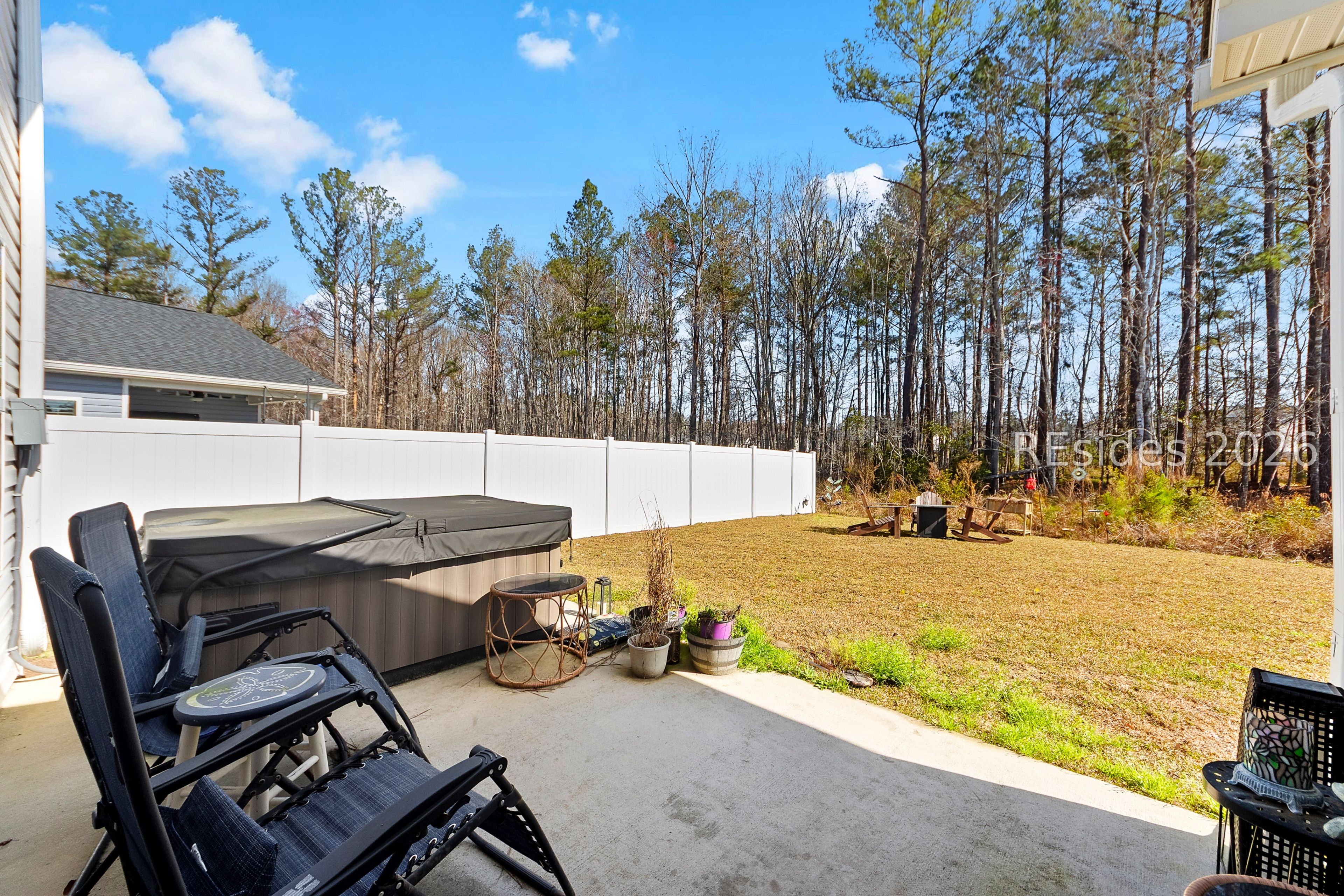58 Banner Lane Ridgeland, SC 29936 - Photo 27 of 32 View of woods from patio