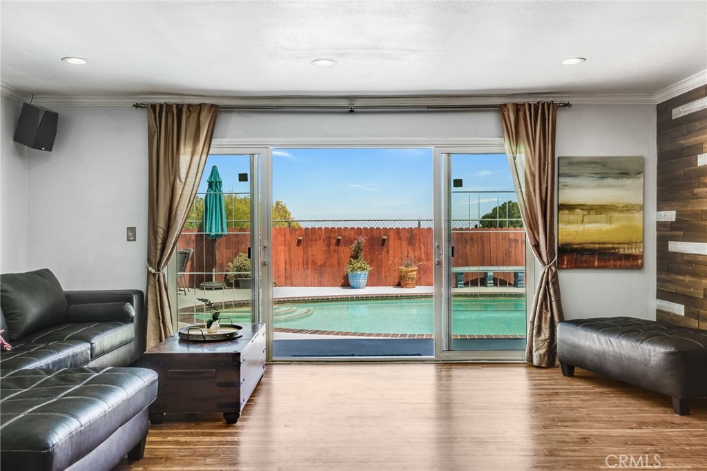 1935 Adobe Avenue Corona, CA 92882 - Photo 6 of 45 a living room with furniture and a flat screen tv