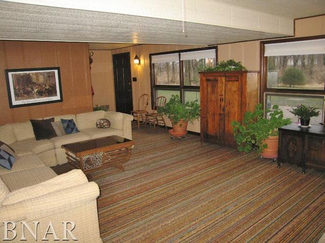 5801 Viking Road Clinton, IL 61727 - Photo 17 of 27 a living room with furniture and a wooden floor