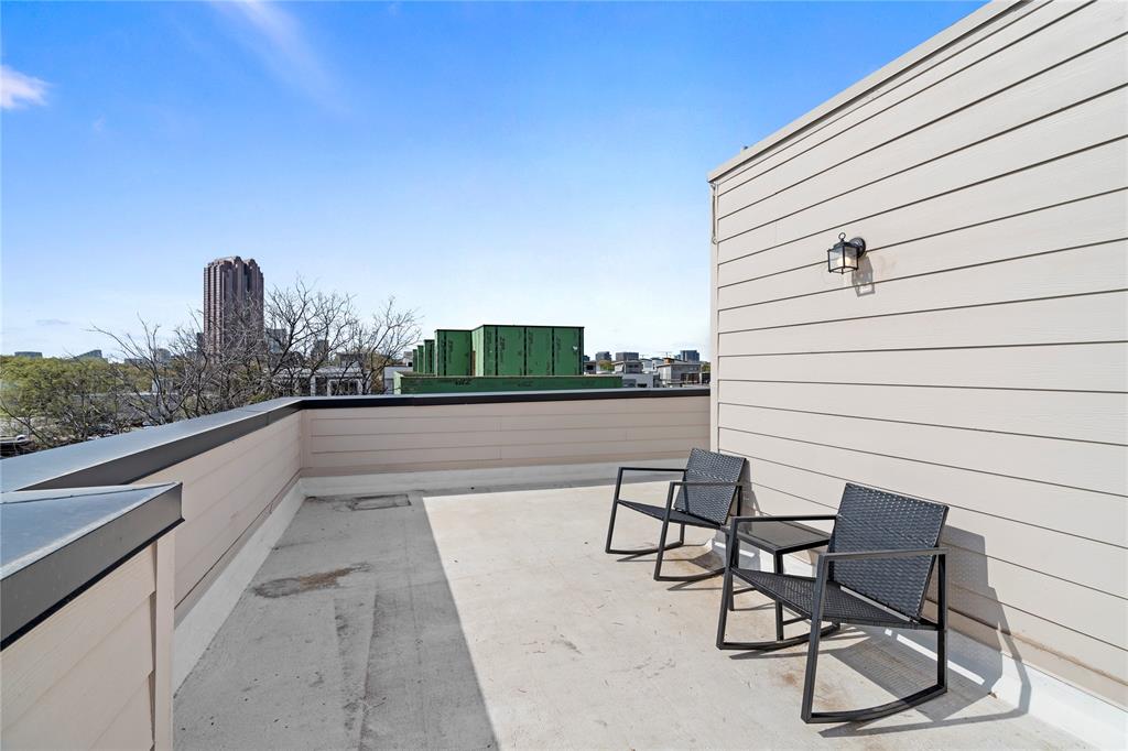 1804 Ripley Street, Unit 105 Dallas, TX 75204 - Photo 18 of 25 a view of balcony with furniture