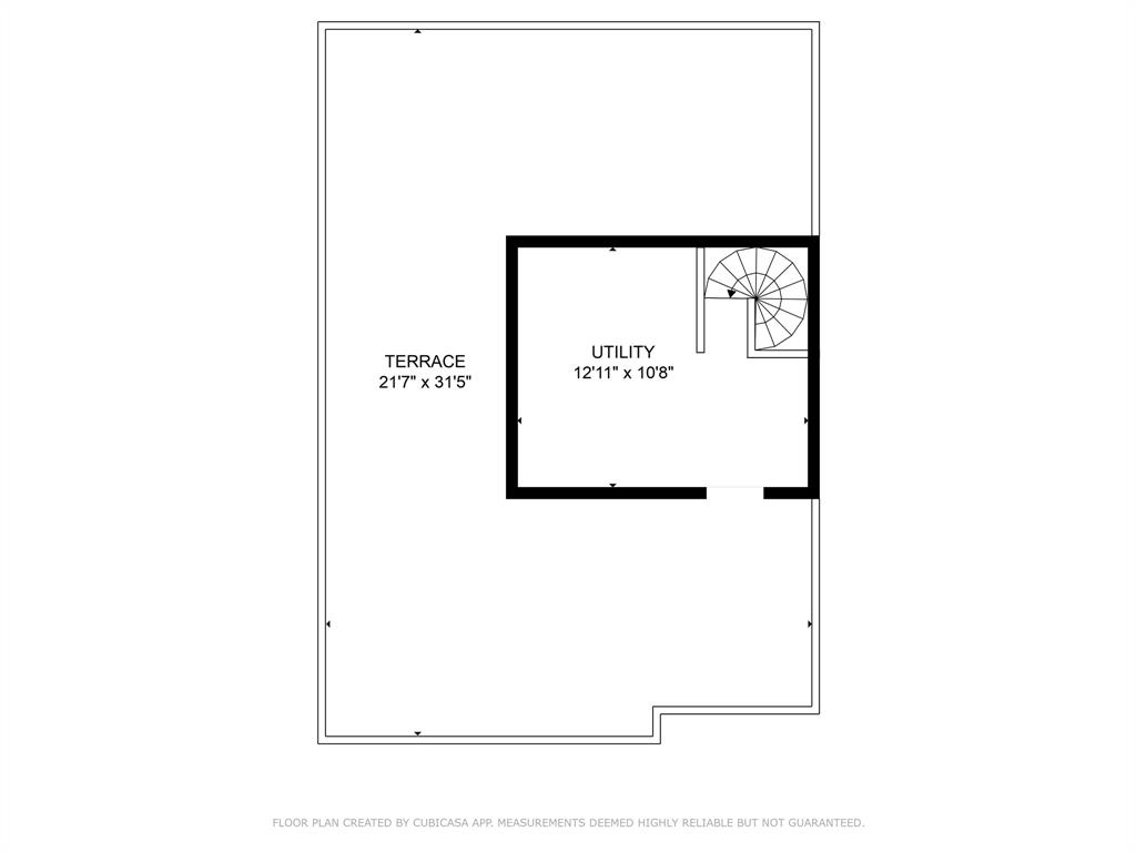 1804 Ripley Street, Unit 105 Dallas, TX 75204 - Photo 25 of 25 a picture of a room with a floor plan