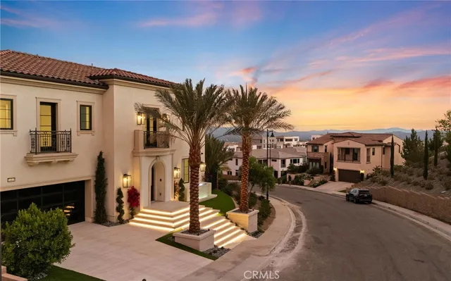 a view of a building with a street