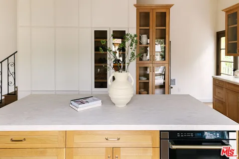 a view of table and window
