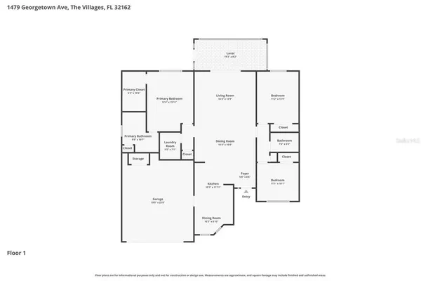 $385,000 | 1479 Georgetown Avenue, The Villages, FL 32162