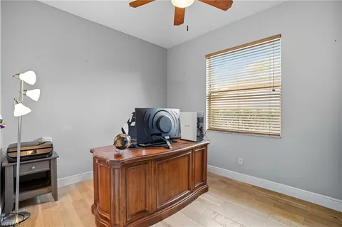 a room with furniture and window