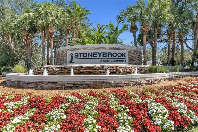 a view of a sign board