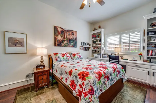 a view of a chairs and table in the patio