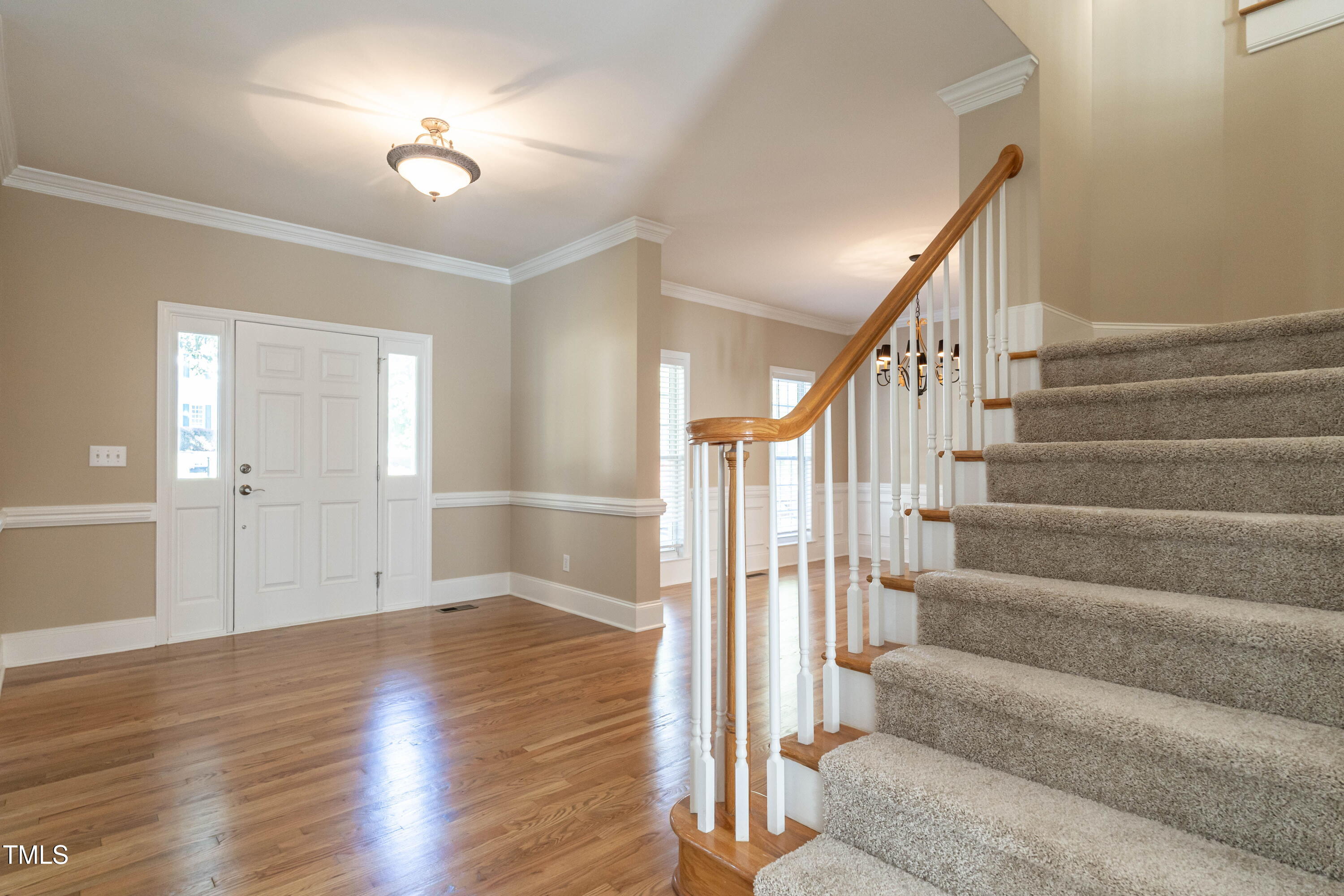 11308 Timbergrove Lane Raleigh, NC 27614 - Photo 2 of 33 Entry is flanked by the living room & dining rooms