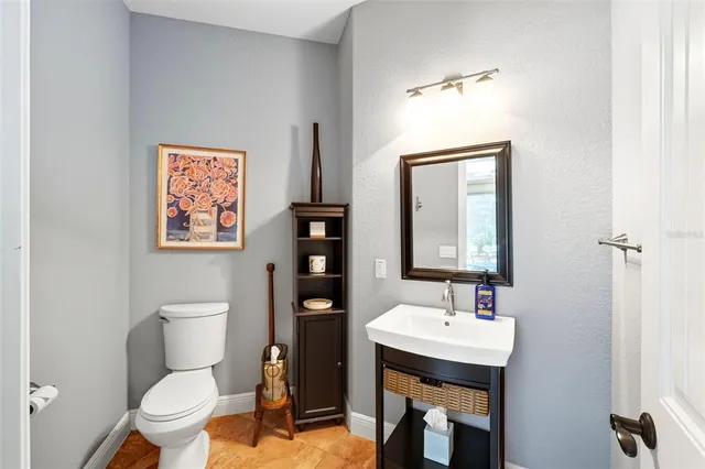 a view of a bike garage