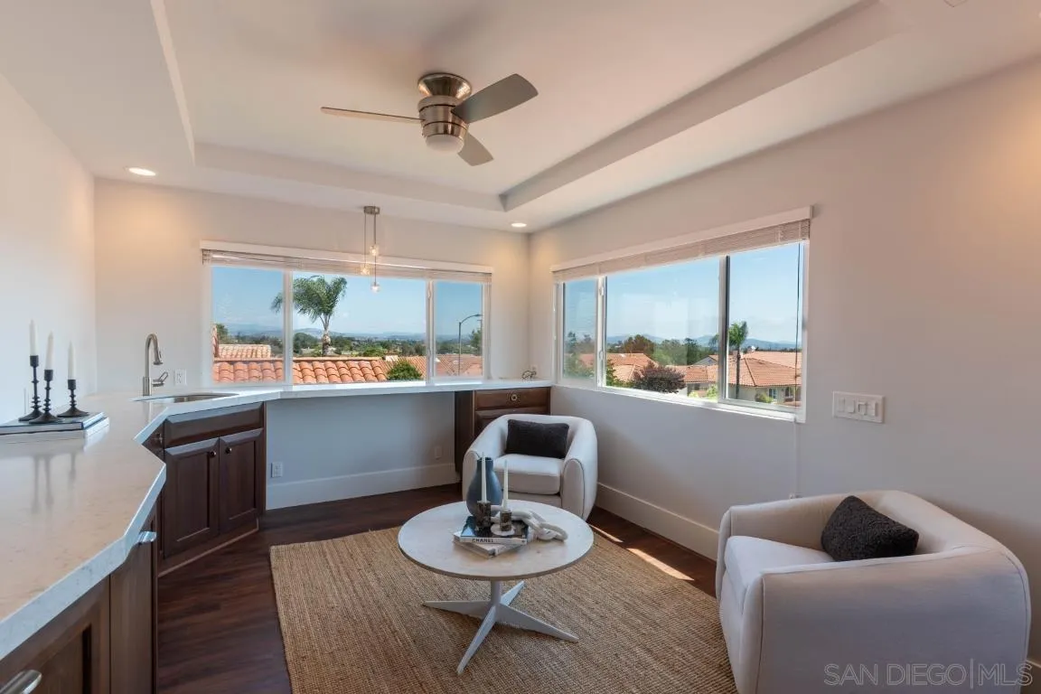907 Ridge Heights Drive Fallbrook, CA 92028 - Photo 35 of 70 a living room with furniture and a wooden floor
