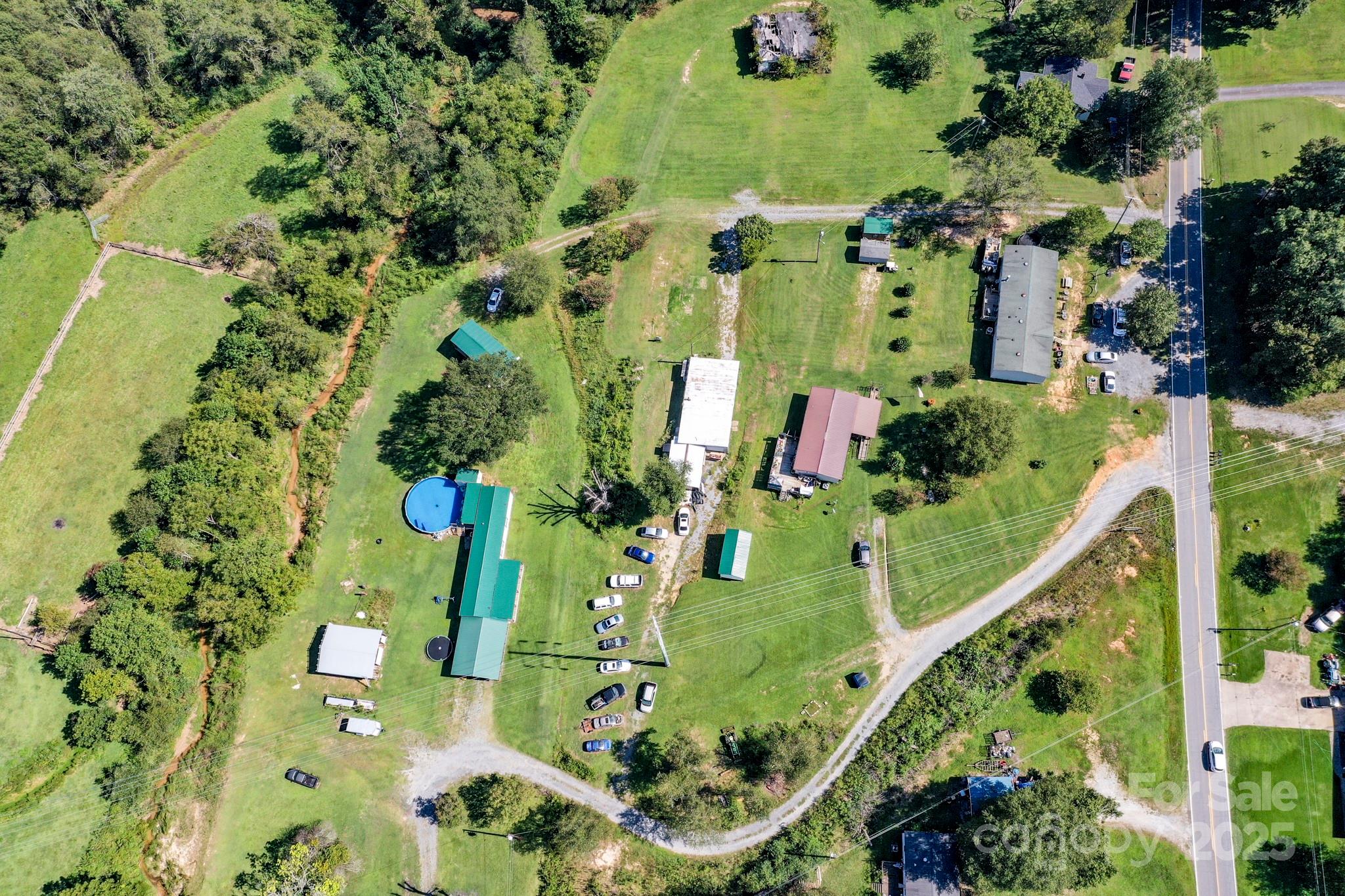 827 Old Henrietta Road Forest City, NC 28043 - Photo 18 of 18 an aerial view of a residential houses with outdoor space