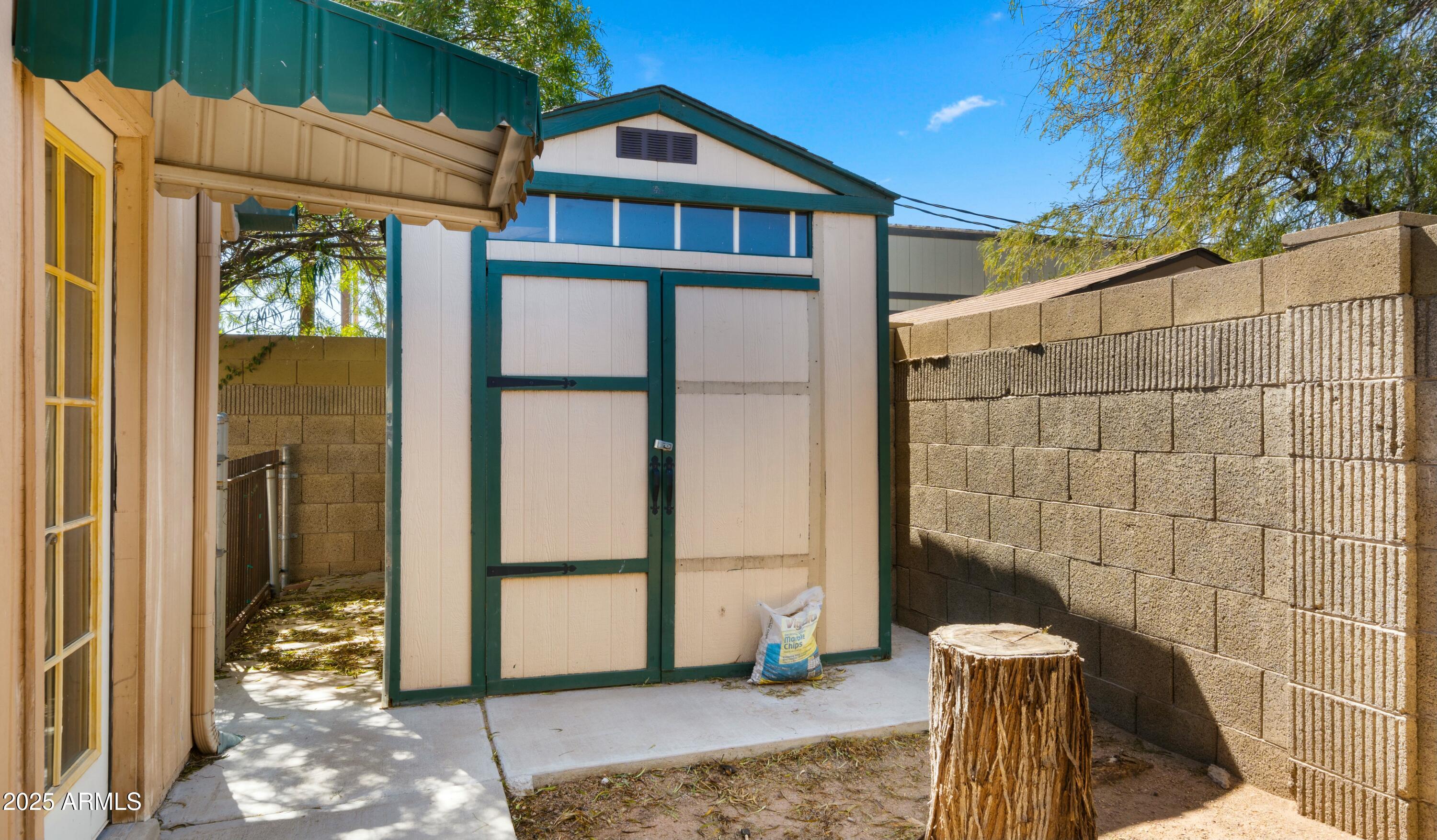 5833 West Hearn Road Glendale, AZ 85306 - Photo 18 of 25 Storage Shed