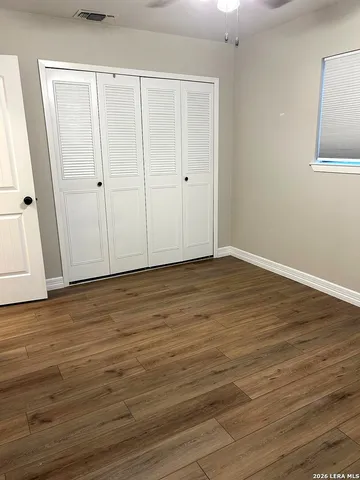 wooden floor in an empty room