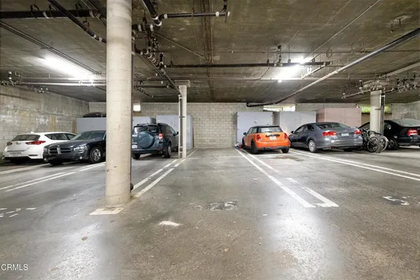 a view of cars parked in a parking