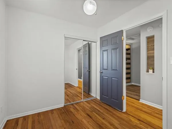 a view of closet area