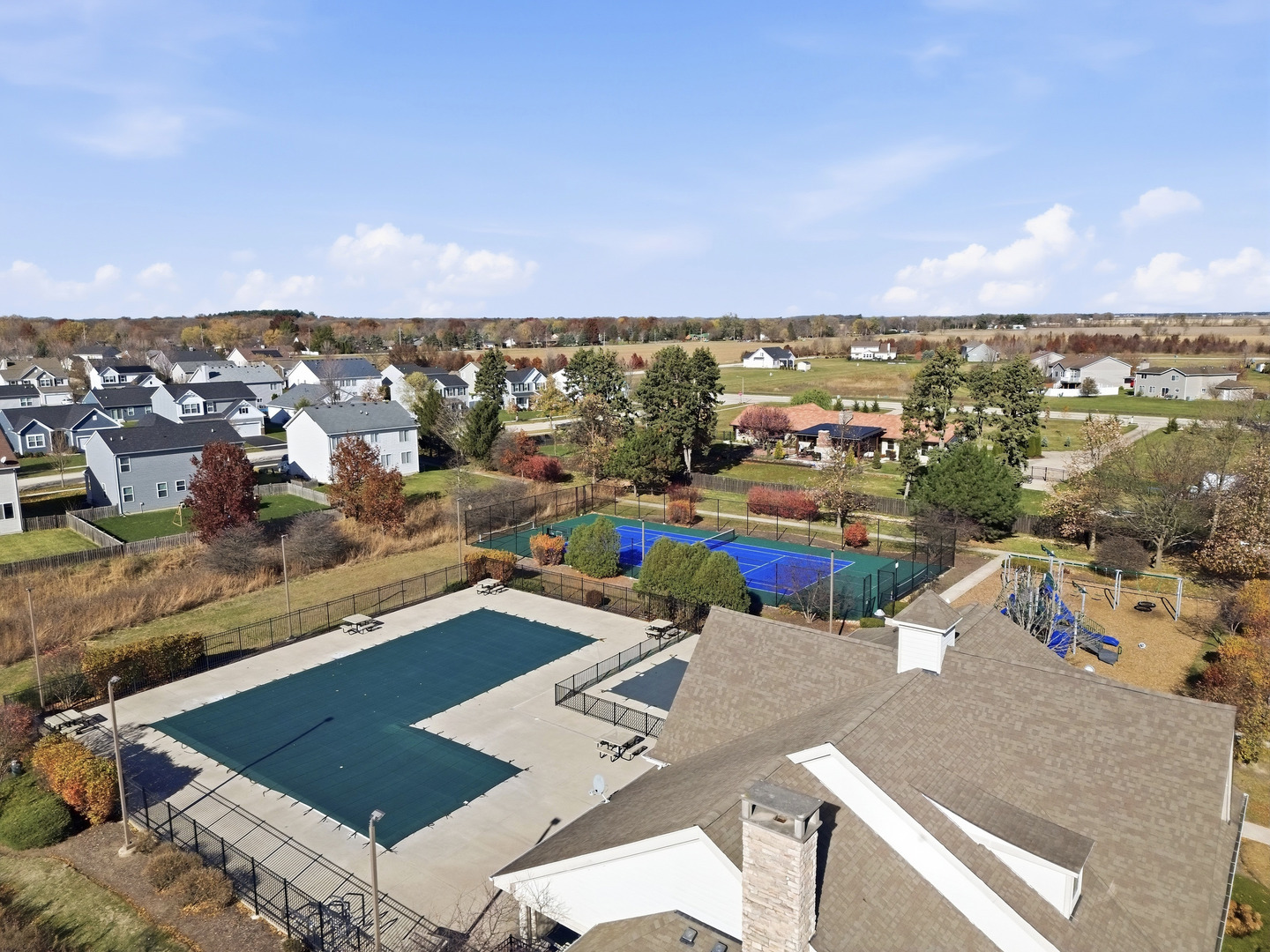 949 Hyte Street Plano, IL 60545 - Photo 47 of 51 an aerial view of a city