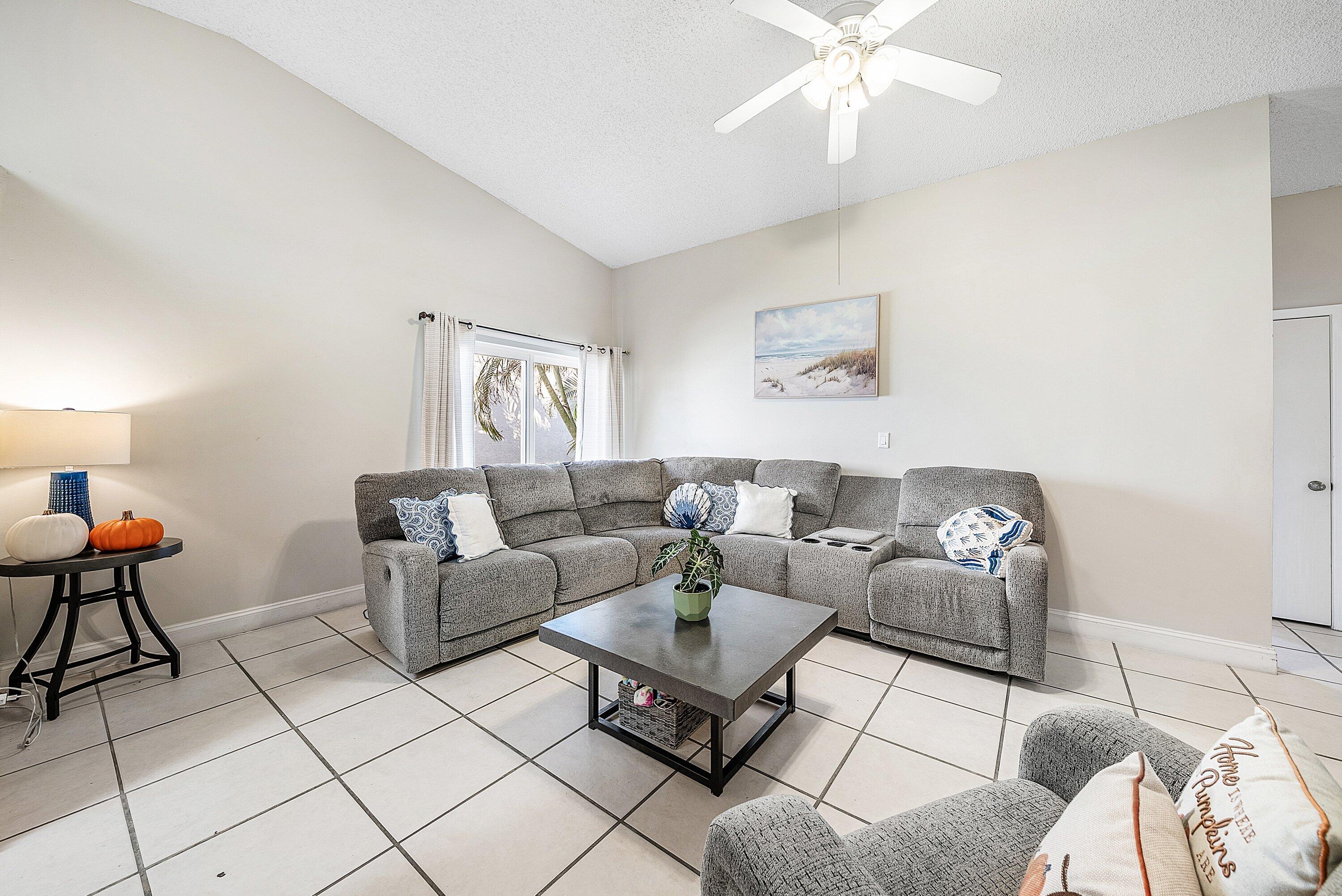Family Rm w/ IMPACT Slider to Side Yard