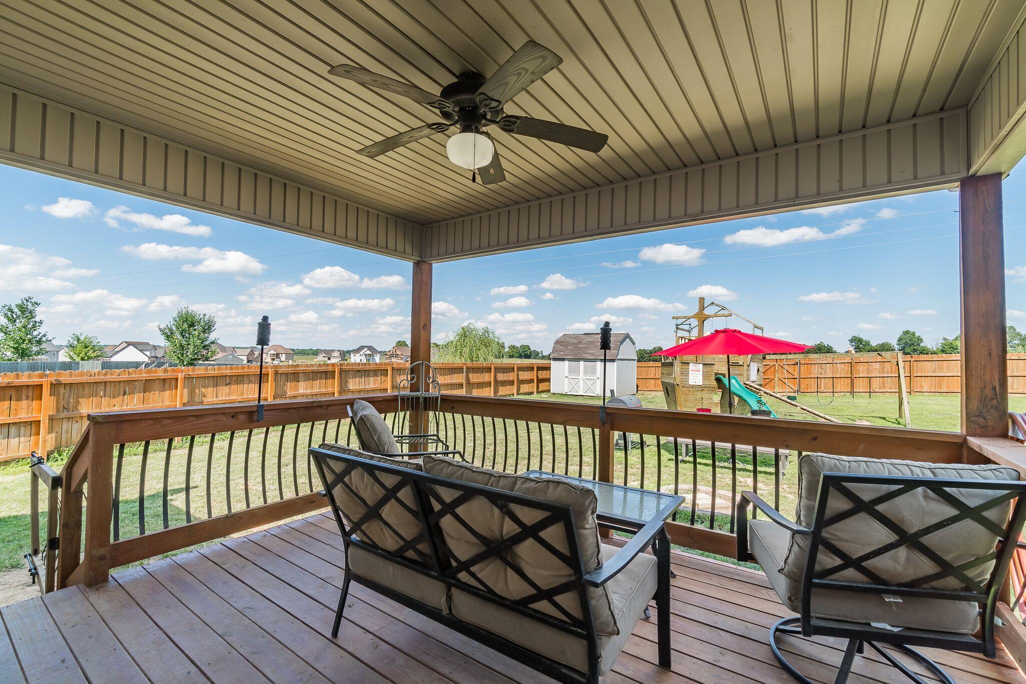 1753 Springhaven Drive Clarksville, TN 37042 - Photo 15 of 18 a view of a two chairs in the balcony