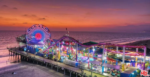 a view of a balcony with ocean view