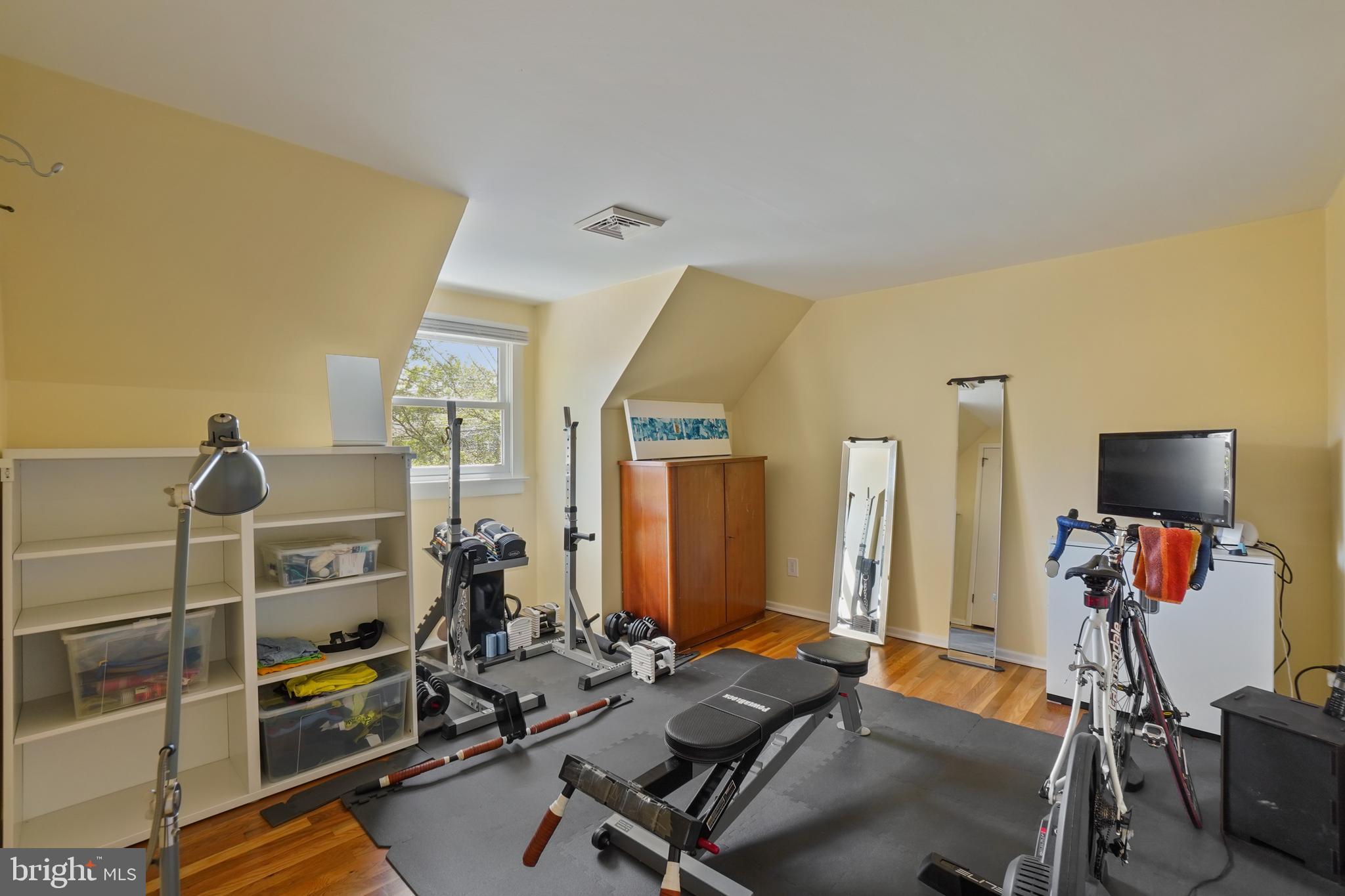 30 Robert Road Princeton, NJ 08540 - Photo 17 of 25 Bedroom 3 currently being used for Exercise Room