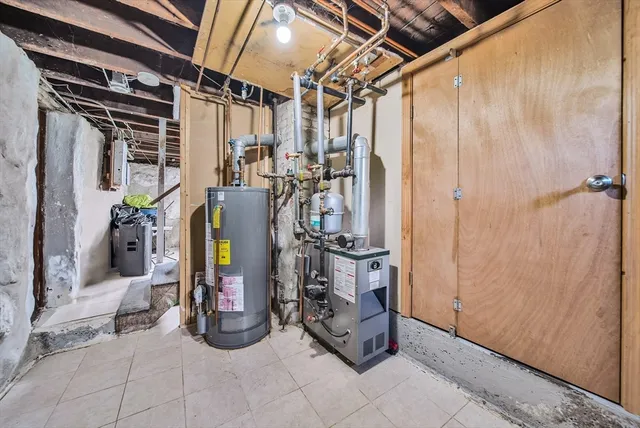a view of a closet with storage