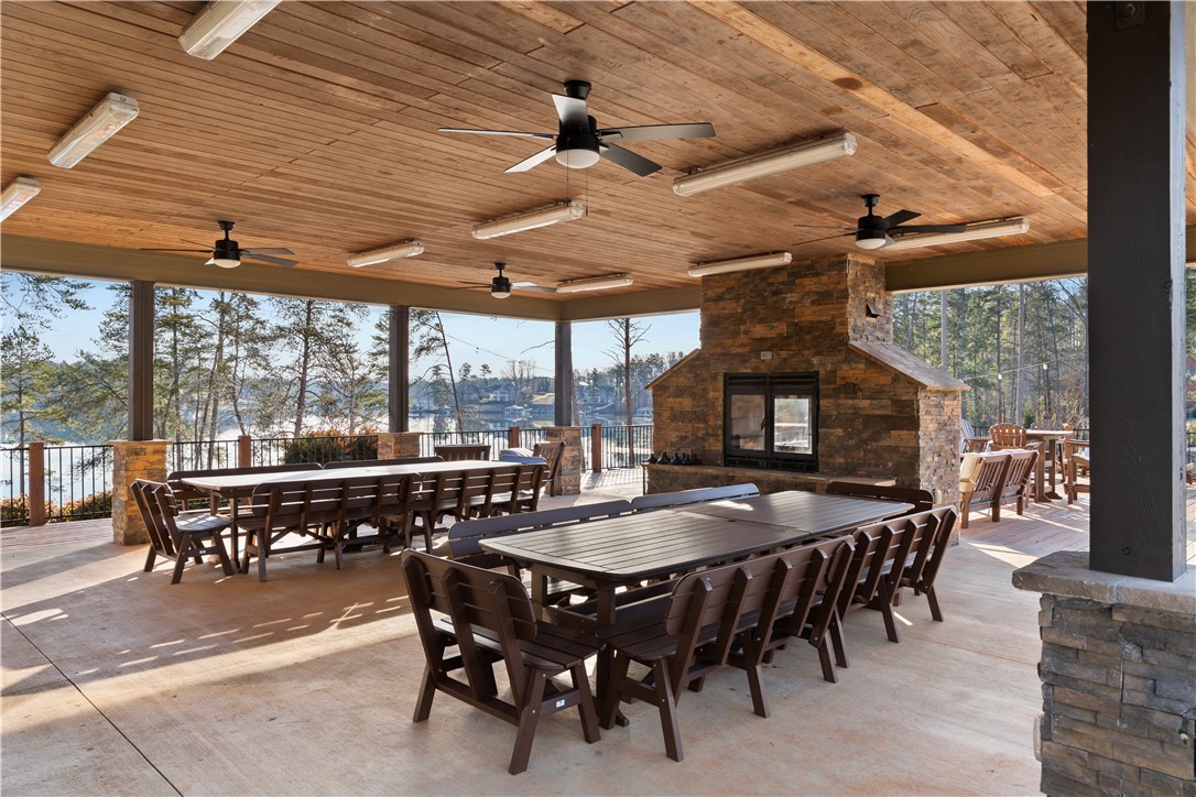 147 McAlister Road West Union, SC 29696 - Photo 45 of 49 This spacious outdoor gathering area offers panoramic views, perfect for memorable times.