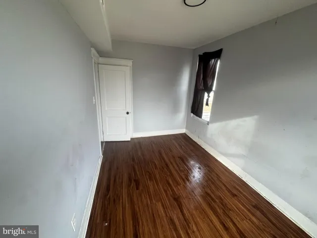 a view of wooden floor in a room