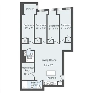 $6,700 | 44 Winter Street, Unit 303, Boston, MA 02111