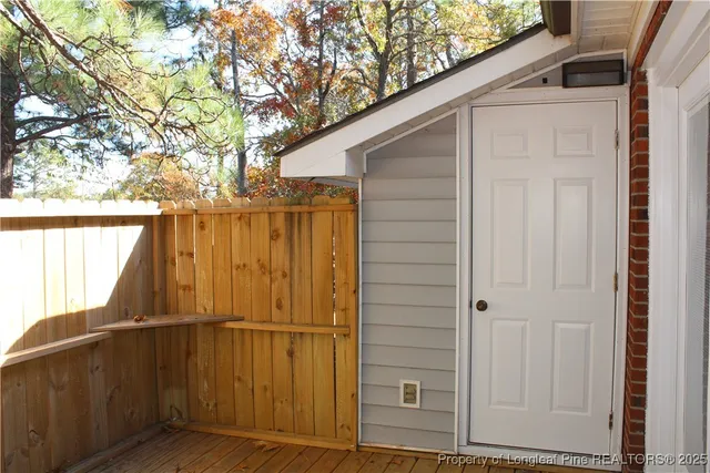 a view of outdoor space and seating area