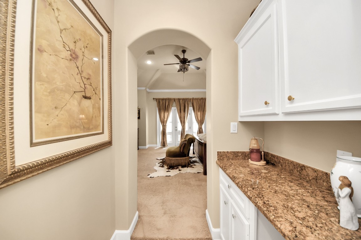 6302 Hermann Lake Drive Houston, TX 77021 - Photo 27 of 50 a living room with granite countertop furniture and a fireplace