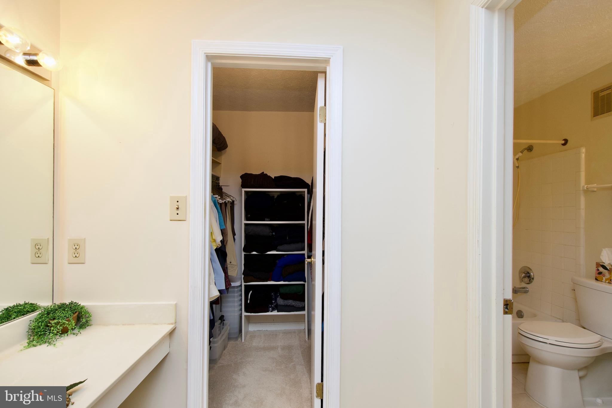 10066 Oakton Terrace Road, Unit 10066 Oakton, VA 22124 - Photo 31 of 35 View to walk in and 2nd Full Bath