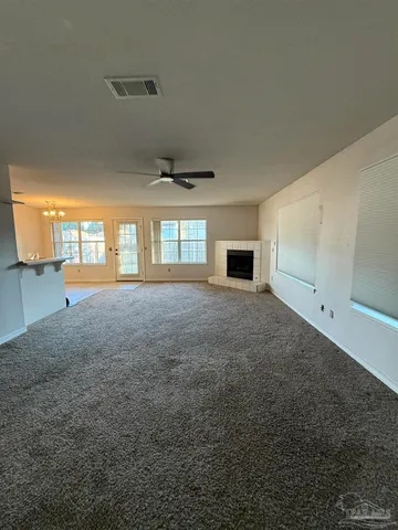 a view of livingroom and window