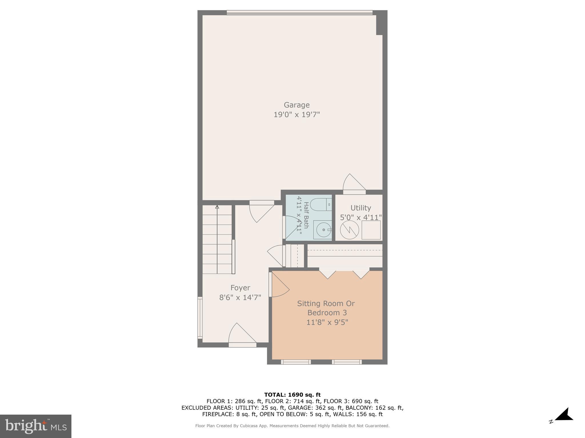 2626 Raptor Drive Odenton, MD 21113 - Photo 45 of 48 Floor Plan: Level 1