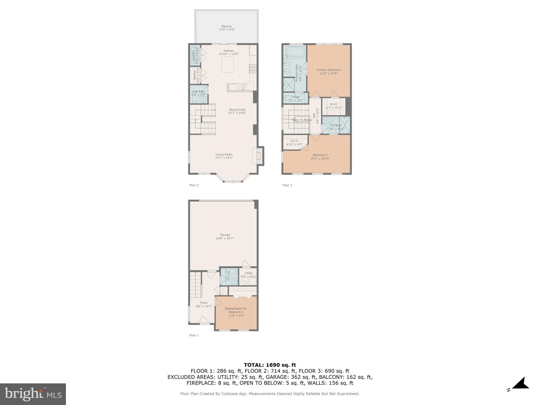 2626 Raptor Drive Odenton, MD 21113 - Photo 48 of 48 Floor Plan: All Levels
