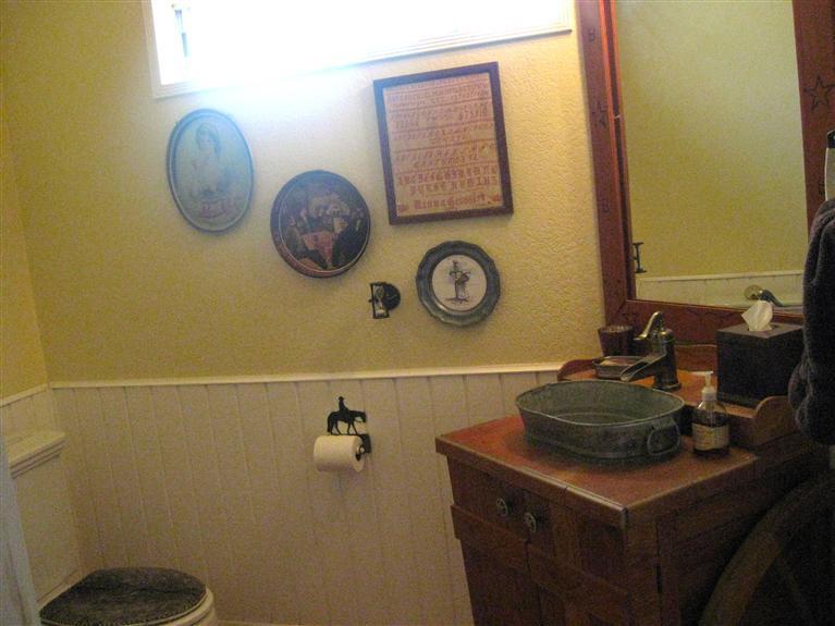 210 Burnham Road Oak View, CA 93022 - Photo 14 of 17 a bathroom with a sink and a mirror