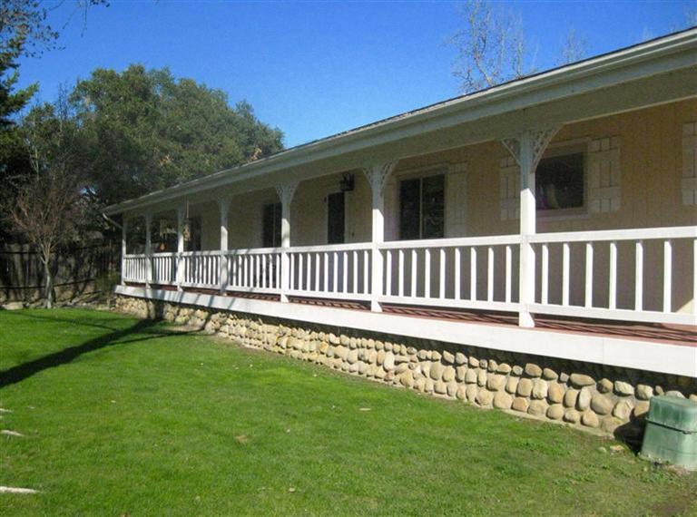 210 Burnham Road Oak View, CA 93022 - Photo 4 of 17 a view of a house with backyard and deck