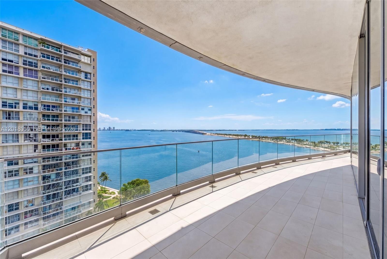 175 Southeast 25th Road, Unit 1004 Miami, FL 33129 - Photo 3 of 40 a view of a terrace