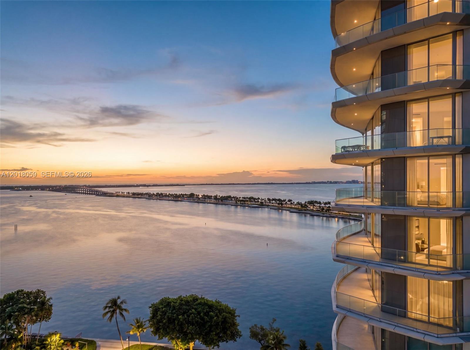 175 Southeast 25th Road, Unit 1004 Miami, FL 33129 - Photo 5 of 40 a view of ocean with city view