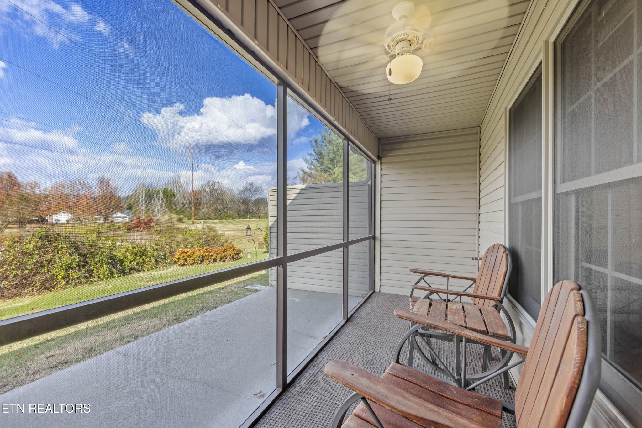 1218 Ernest McMahan Road Sevierville, TN 37862 - Photo 14 of 40 a view of a chairs and table in the balcony
