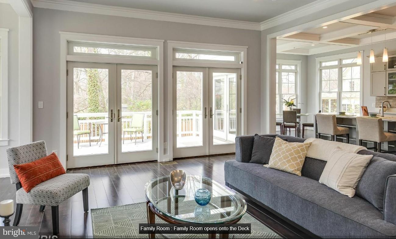 9814 Fernwood Road Bethesda, MD 20817 - Photo 12 of 31 Bright family room with outdoor access.